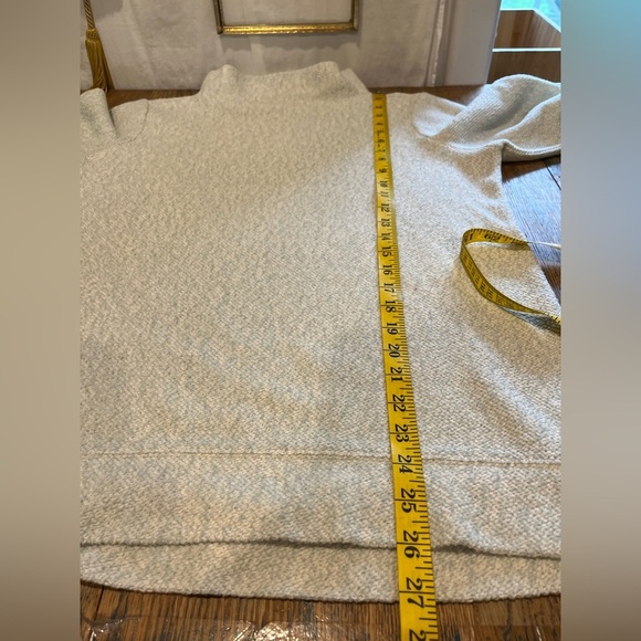 ANTHROPOLOGIE Saturday Sunday – Ellie Mock Neck Tunic Top – Size S – Mint - Picture 9 of 9